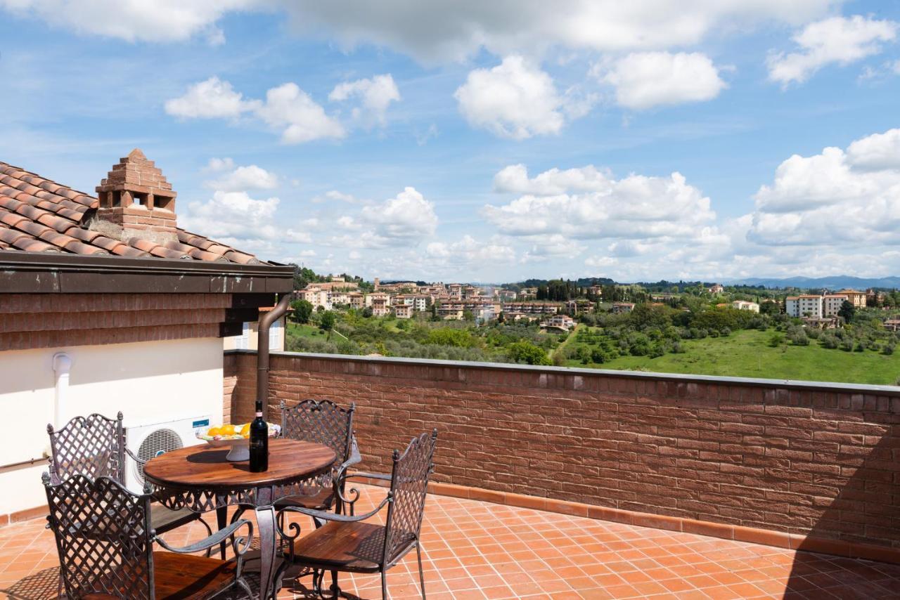 Appartamento Luglie 360° Panoramic Terrace Siena